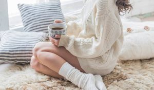 winter, waxing, cozy, coffee, white jumper, warm